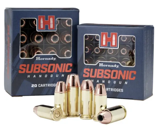 Hornady 45 Auto 230gr XTP SubsonicBox of 20